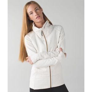 lululemon radiant jacket with gold zipper
